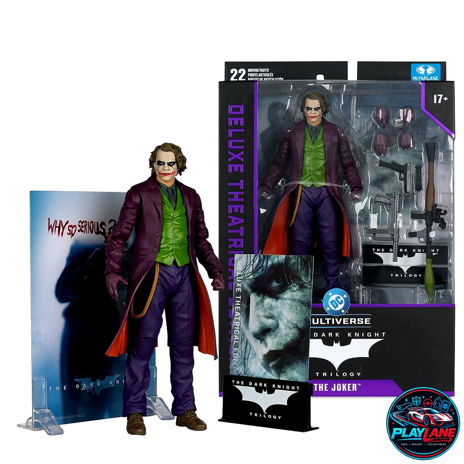 McFarlane Toys DC Multiverse The Dark Knight Joker Deluxe - Main View 1