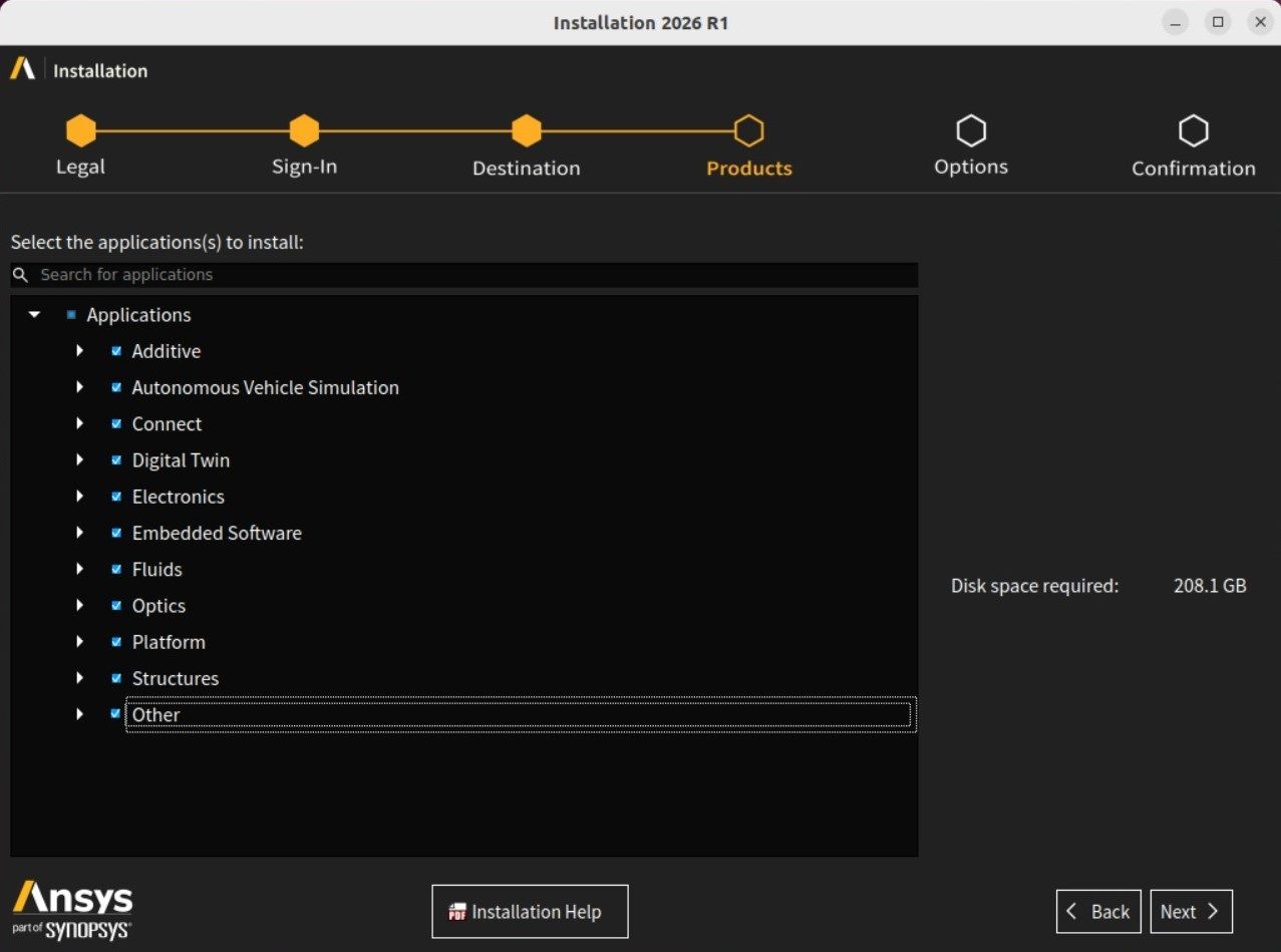 Download ANSYS Products 2026 R1 linux x64 full license
