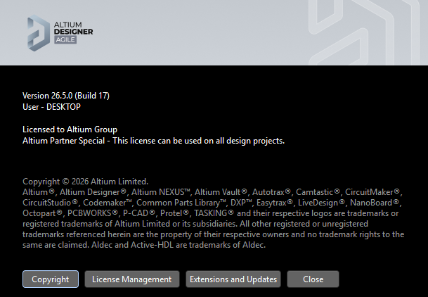 Download Altium Designer Agile 26.5.0 build 17 x64 full license