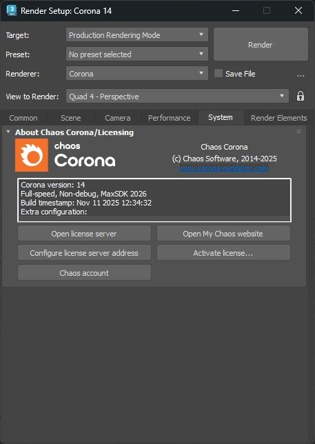 Chaos Corona 14 for 3ds Max 2016-2026 x64 full Chaos Corona 14 for 3ds Max 2016-2026 x64 full