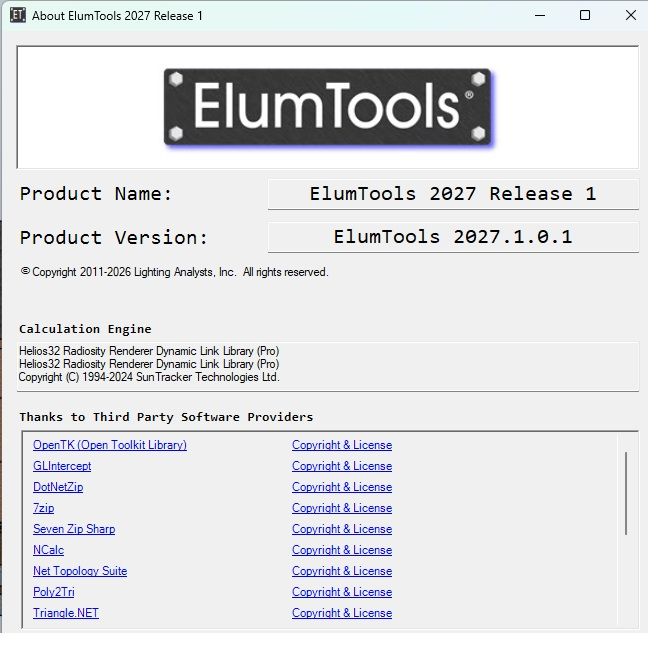 Download ElumTools 2027.1.0.1 for Revit 2027 full license