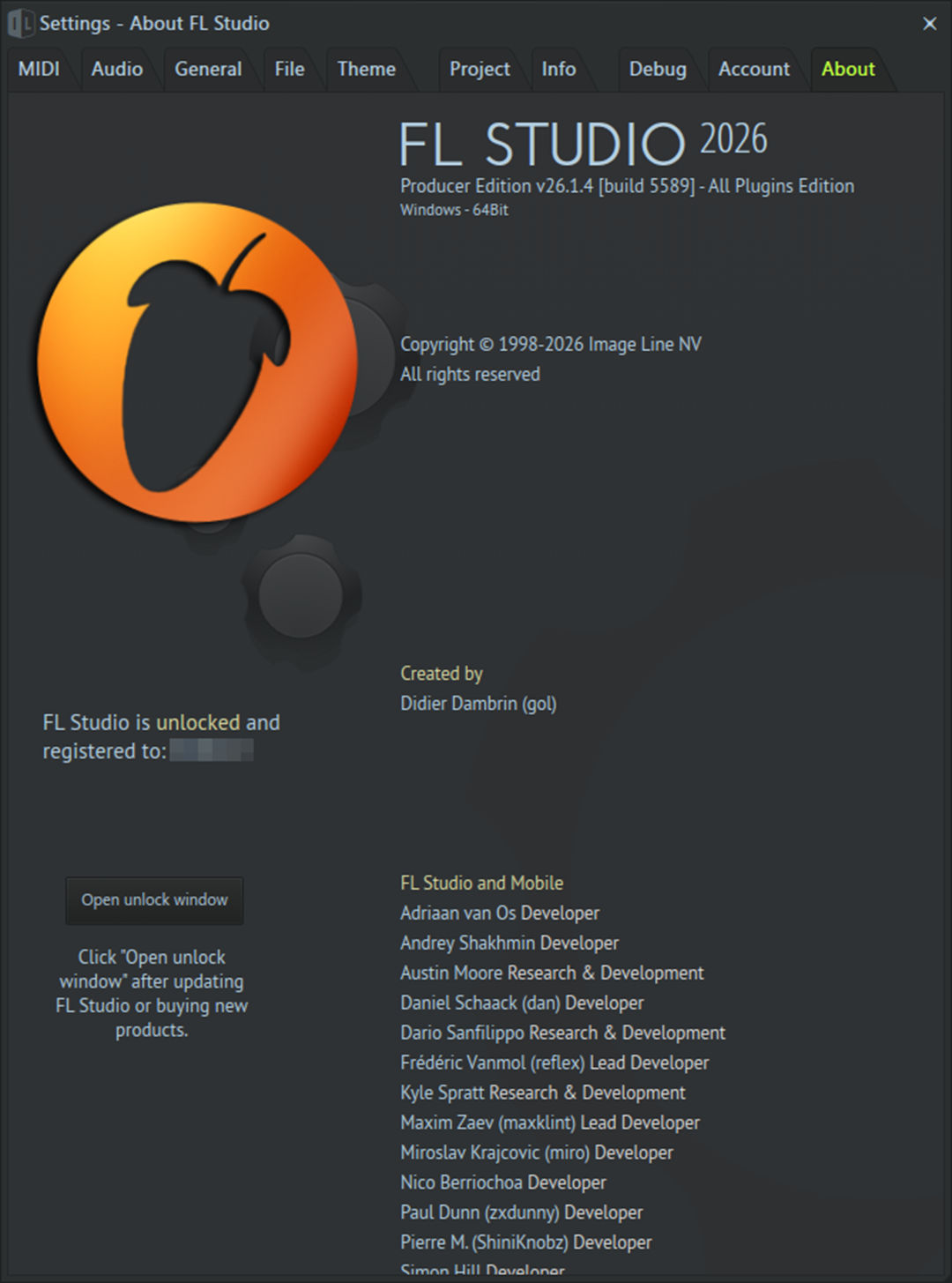 FL Studio Producer Edition 26.1.4 Build 5589 x64 full license
