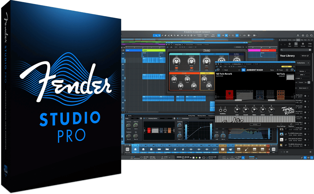 Fender Studio Pro 8.1.2 full license
