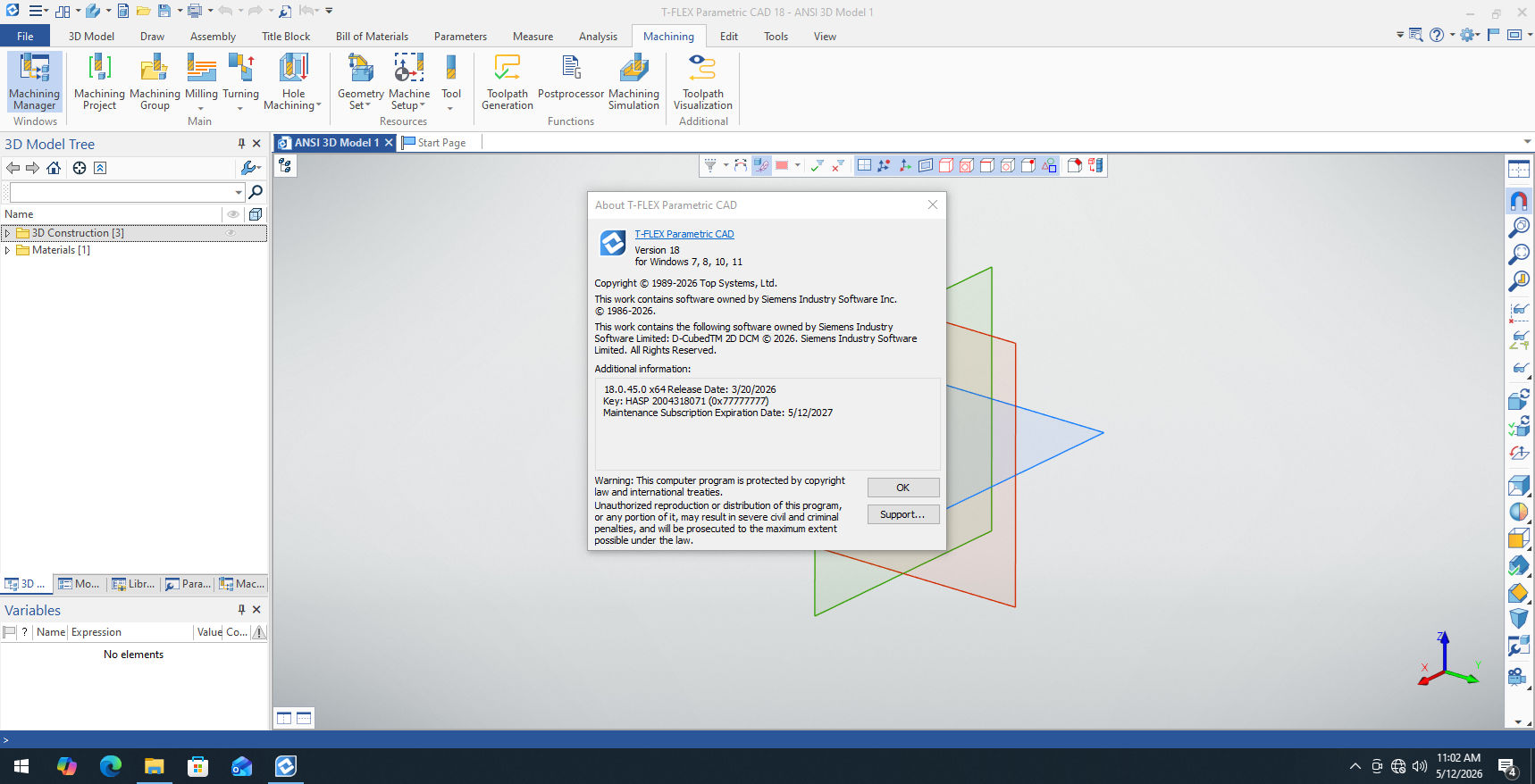 T-FLEX CAD 18..0.45.0 x64 full license