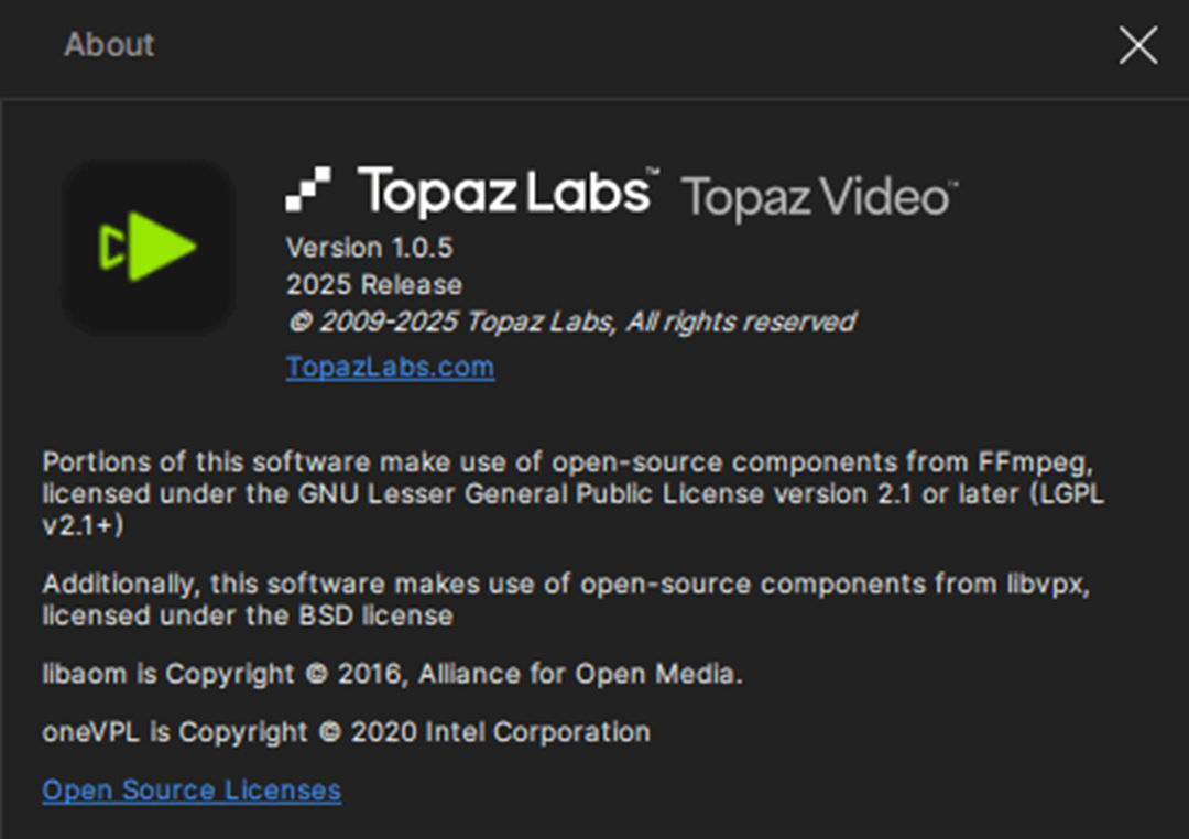 Topaz Video 1.0.5 x64 full license Topaz Video 1.0.5 x64 full license