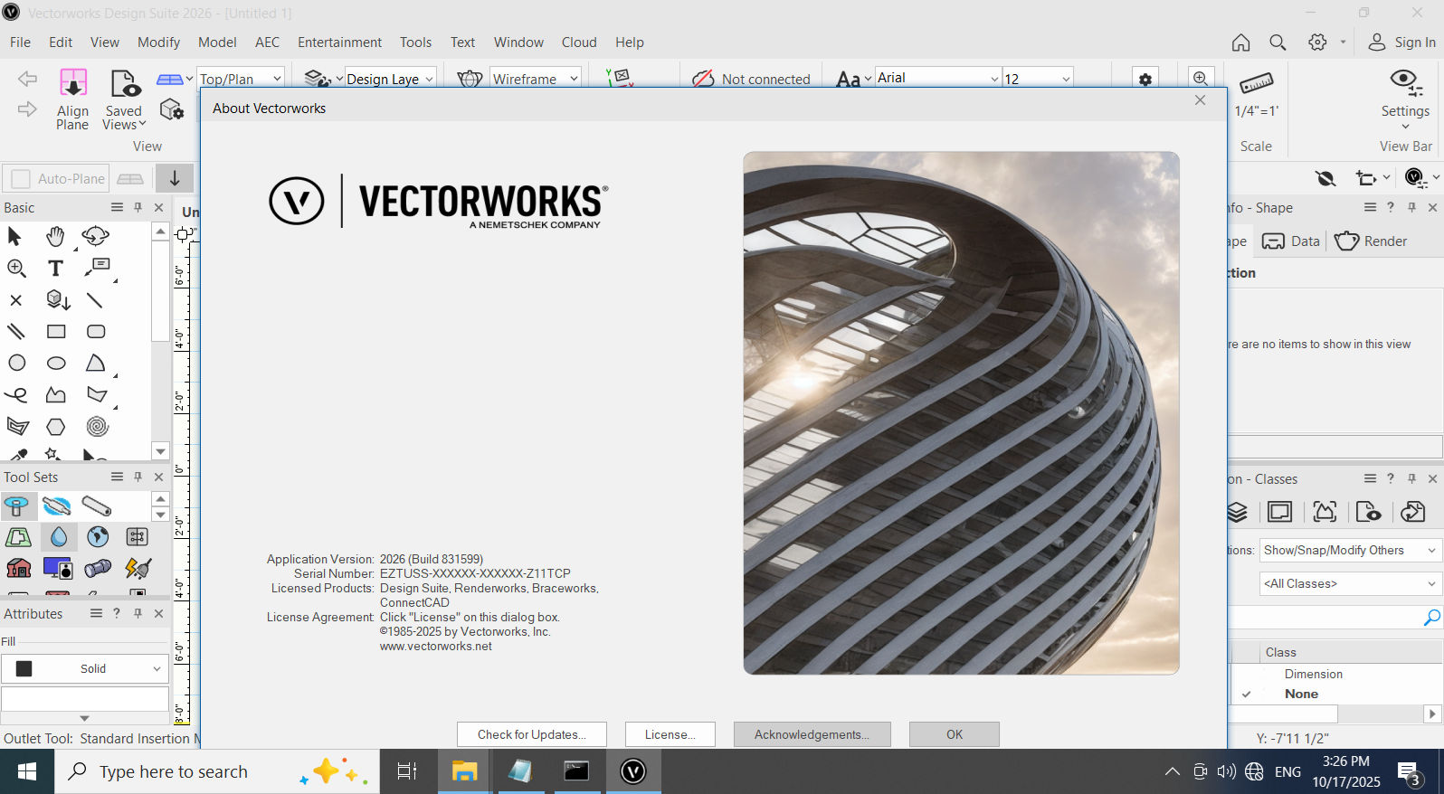 VectorWorks Design Suite 2026.0 x64 full license VectorWorks Design Suite 2026.0 x64 full license