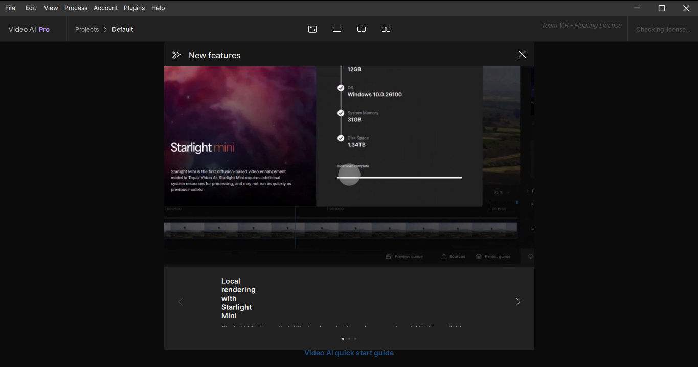 Working with Topaz Video AI Pro 7.1.2 full activated