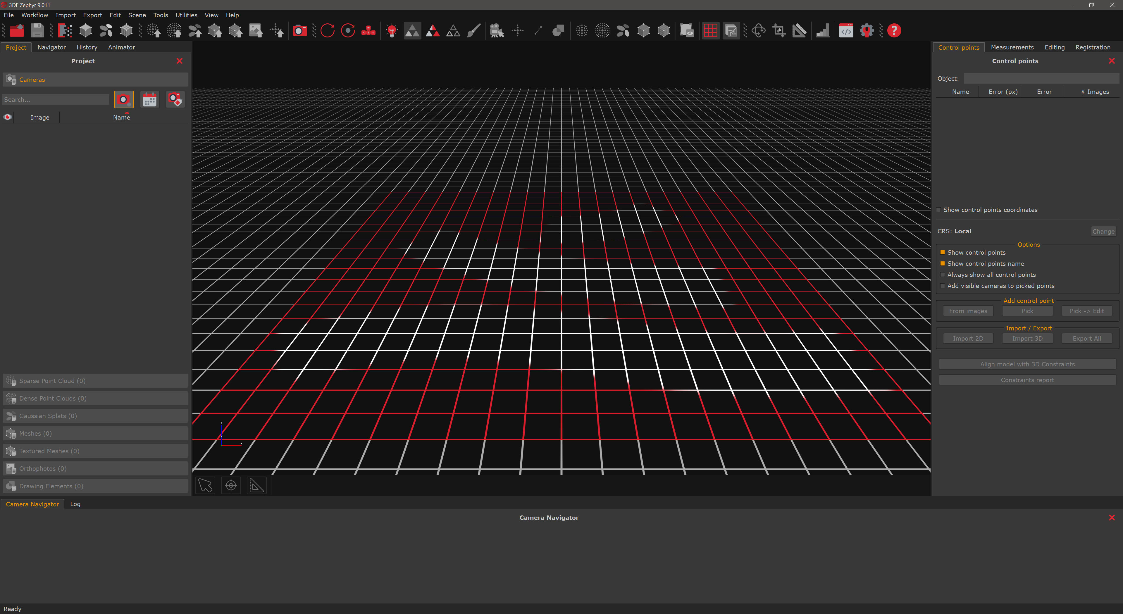Working with 3DF Zephyr 9.011 full activated