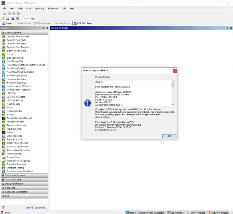 Working with ANSYS Products 2026 R1 full license