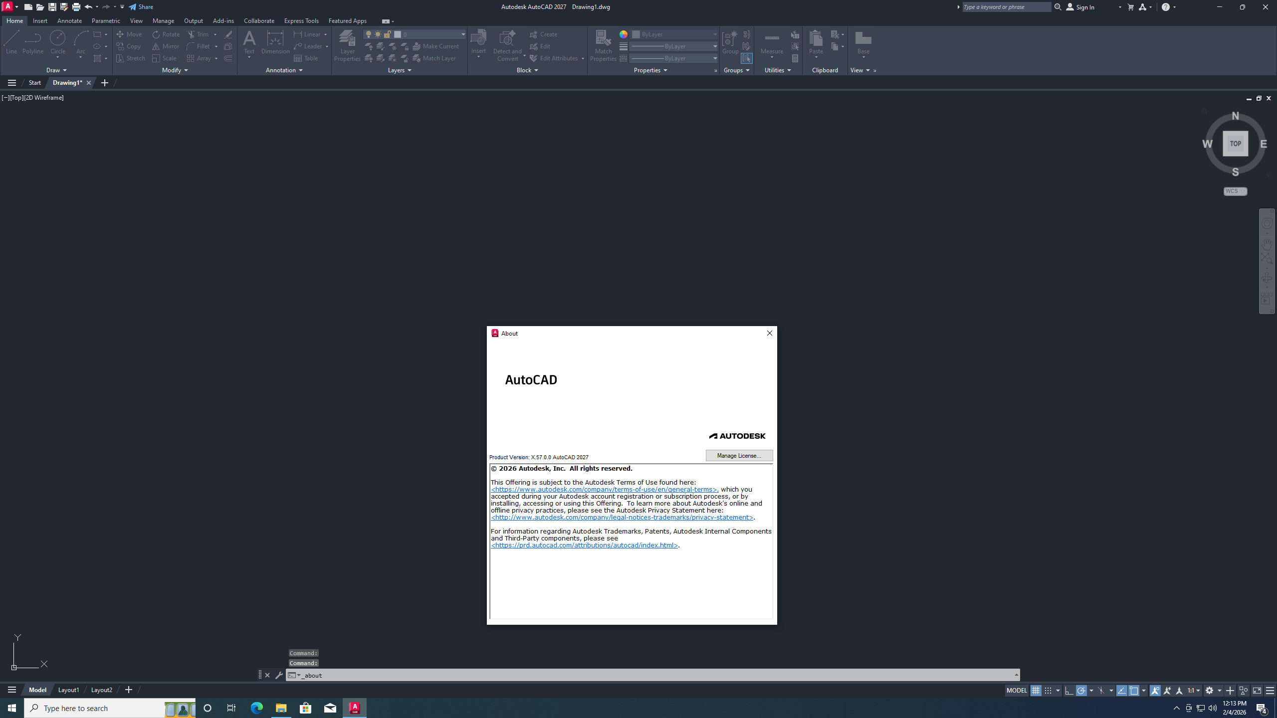Working with AUTODESK AutoCAD 2027 full license