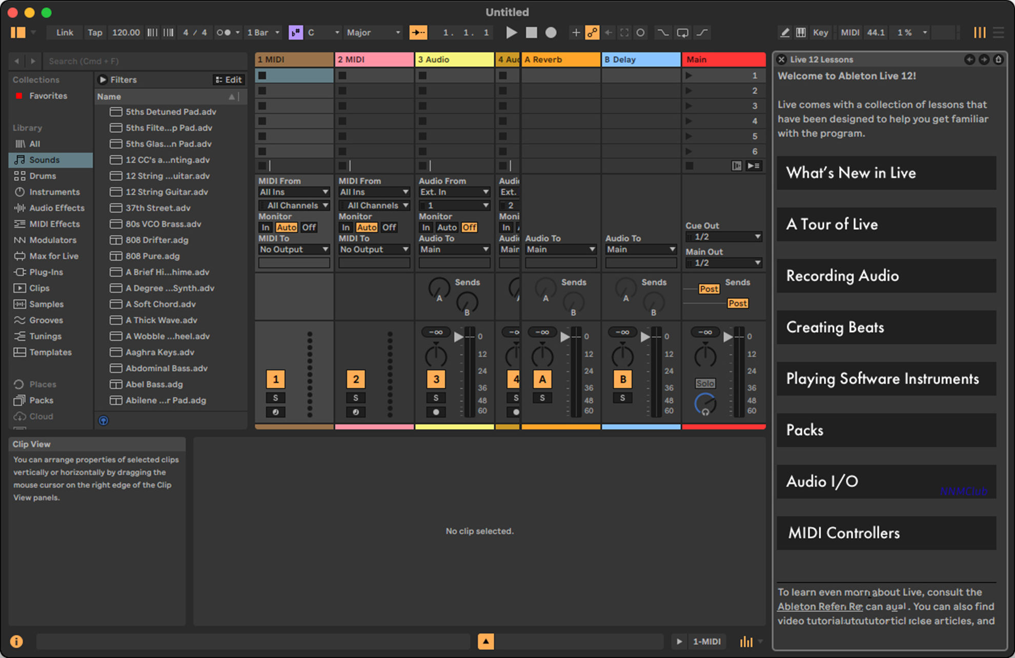 Download Ableton Live Suite 12.3.2 macOS full license
