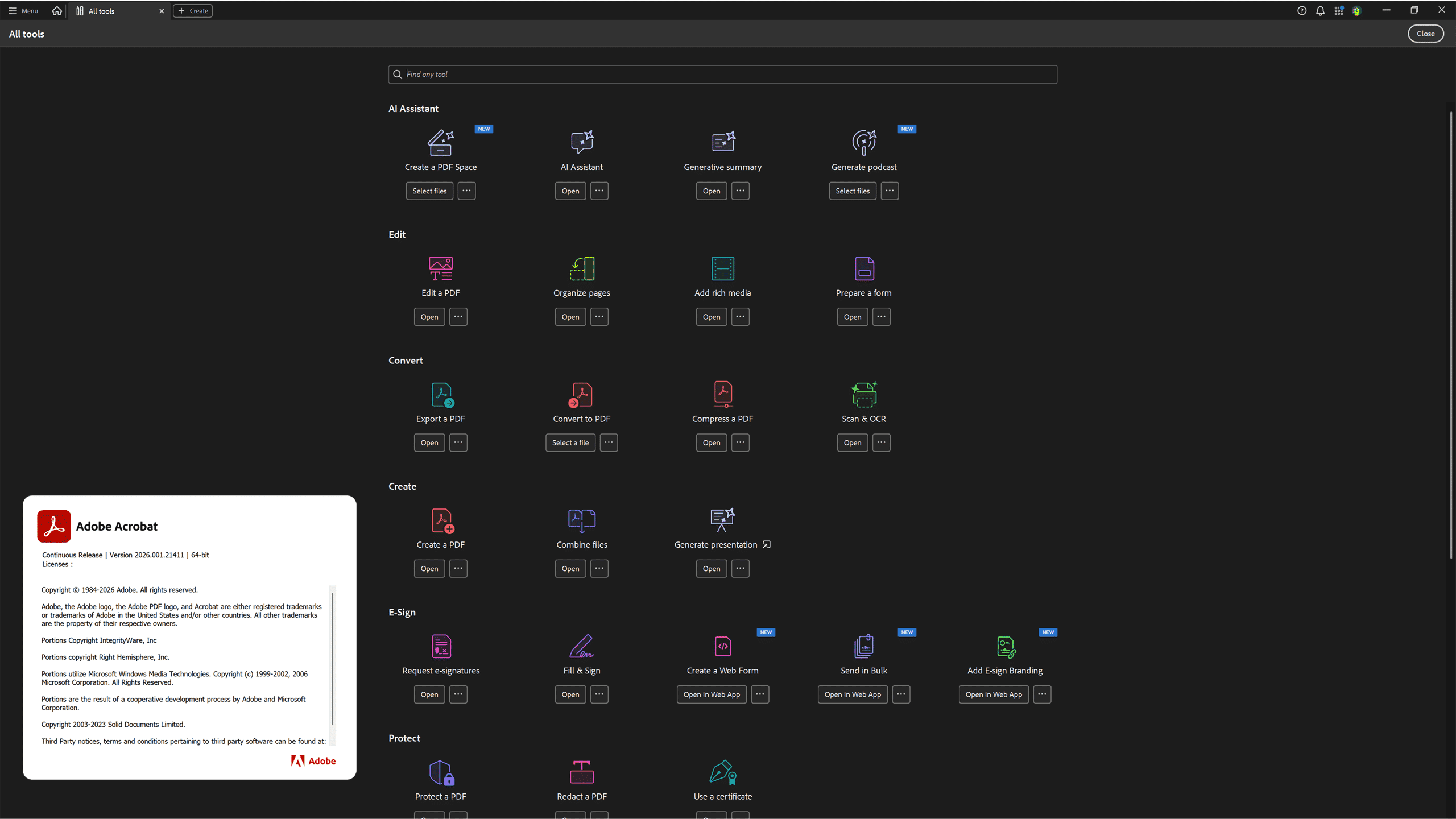 Download Adobe Acrobat Pro 2026.1.21411 full license forever