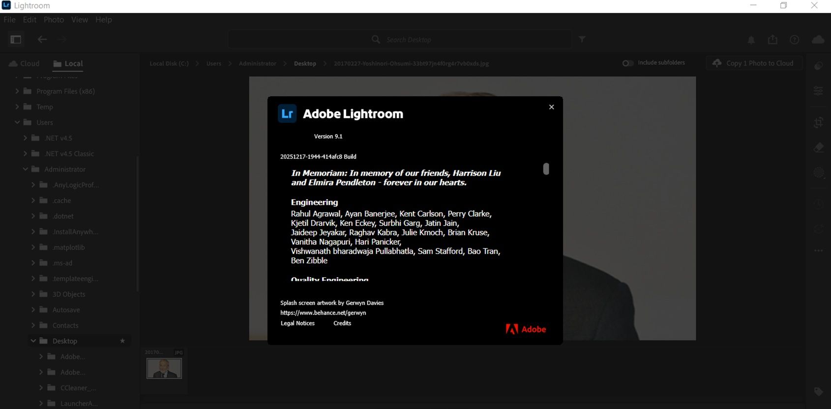 Working with Adobe Lightroom 9.1 full license Working with Adobe Lightroom 9.1 full license