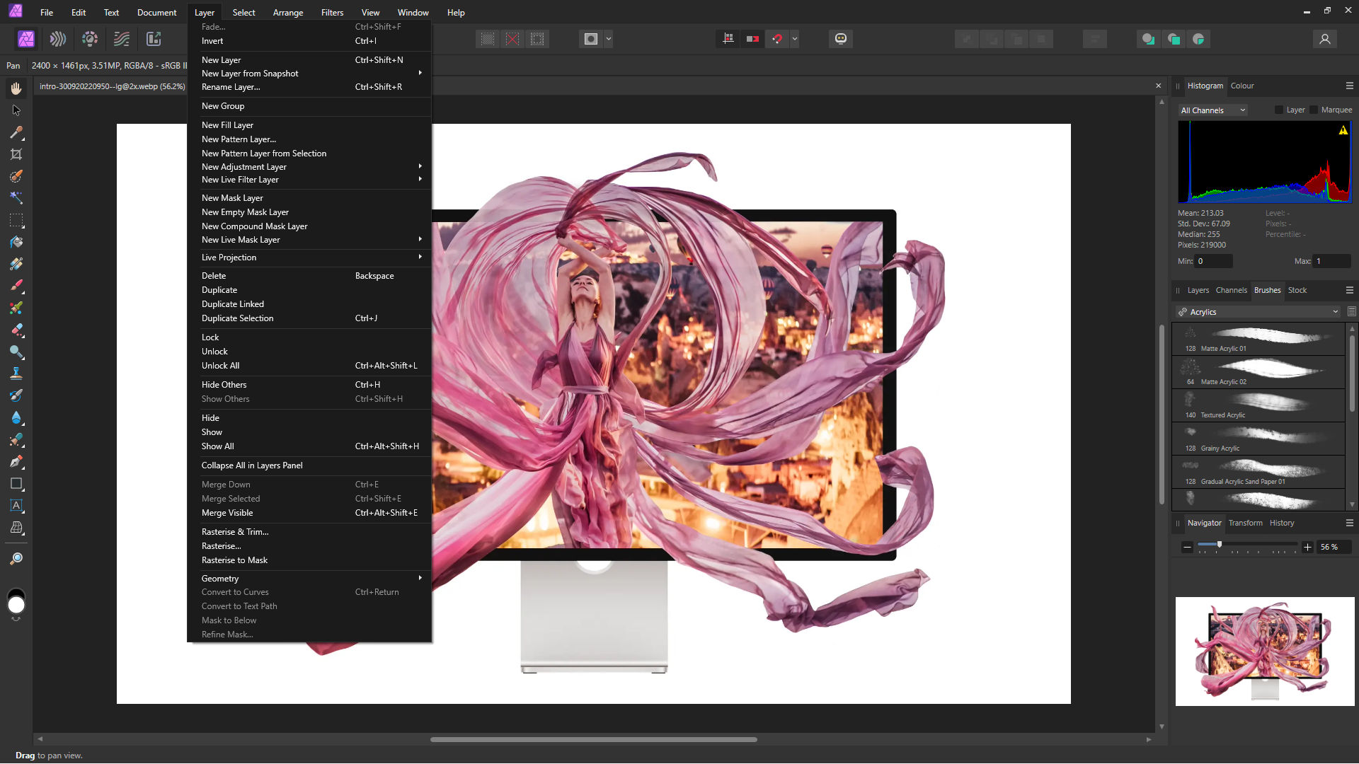 Working with Affinity Photo 2.6.5.3782 full activated Working with Affinity Photo 2.6.5.3782 full activated