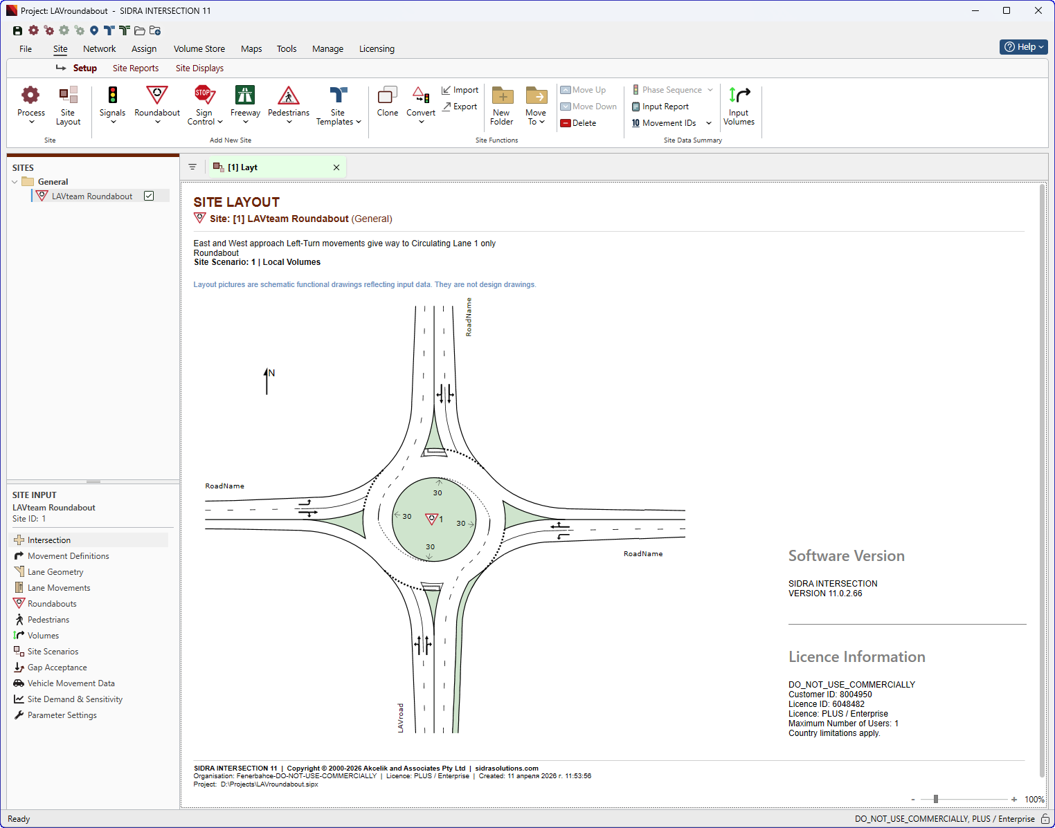 Download Akcelik SIDRA Intersection 2026 v11.0.2.66 x64 full