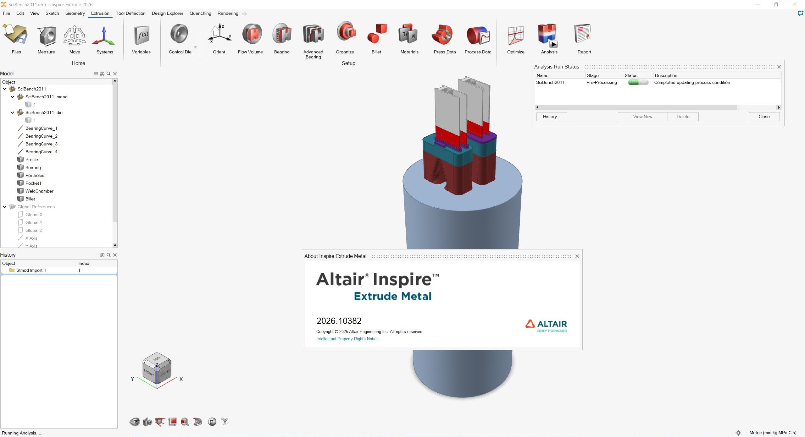 Working with Altair Inspire Extrude 2026.0 full license