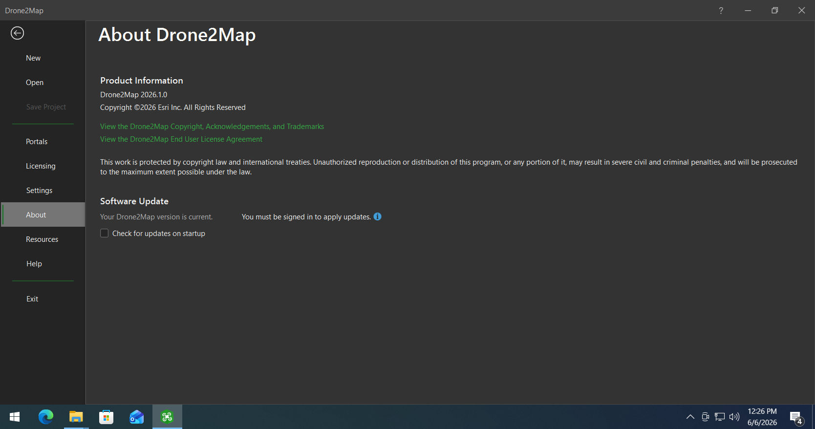 Working with ArcGIS Drone2Map 2026.1 full activated