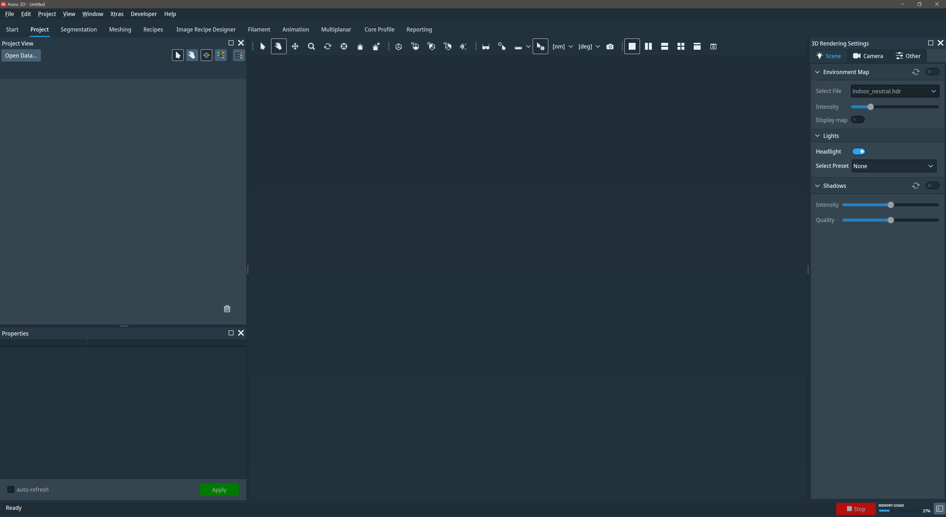 Working with Avizo 3D 2025.1.2 full activated