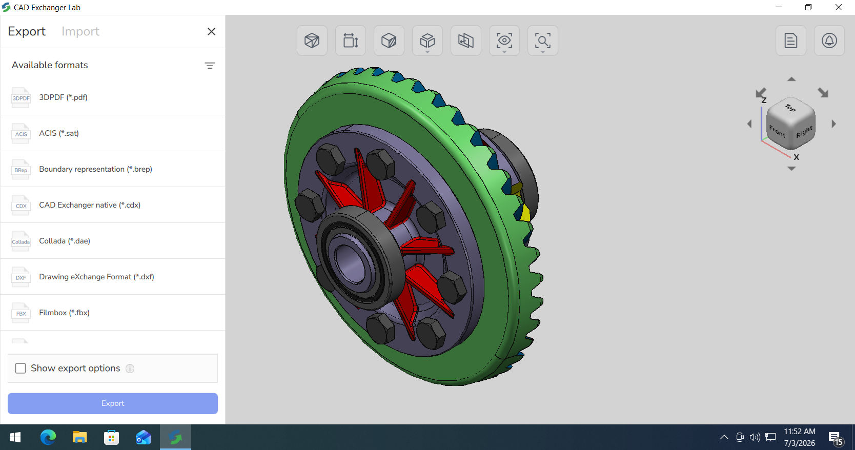 Working with CAD Exchanger 3.24.20 build 20288 full activated