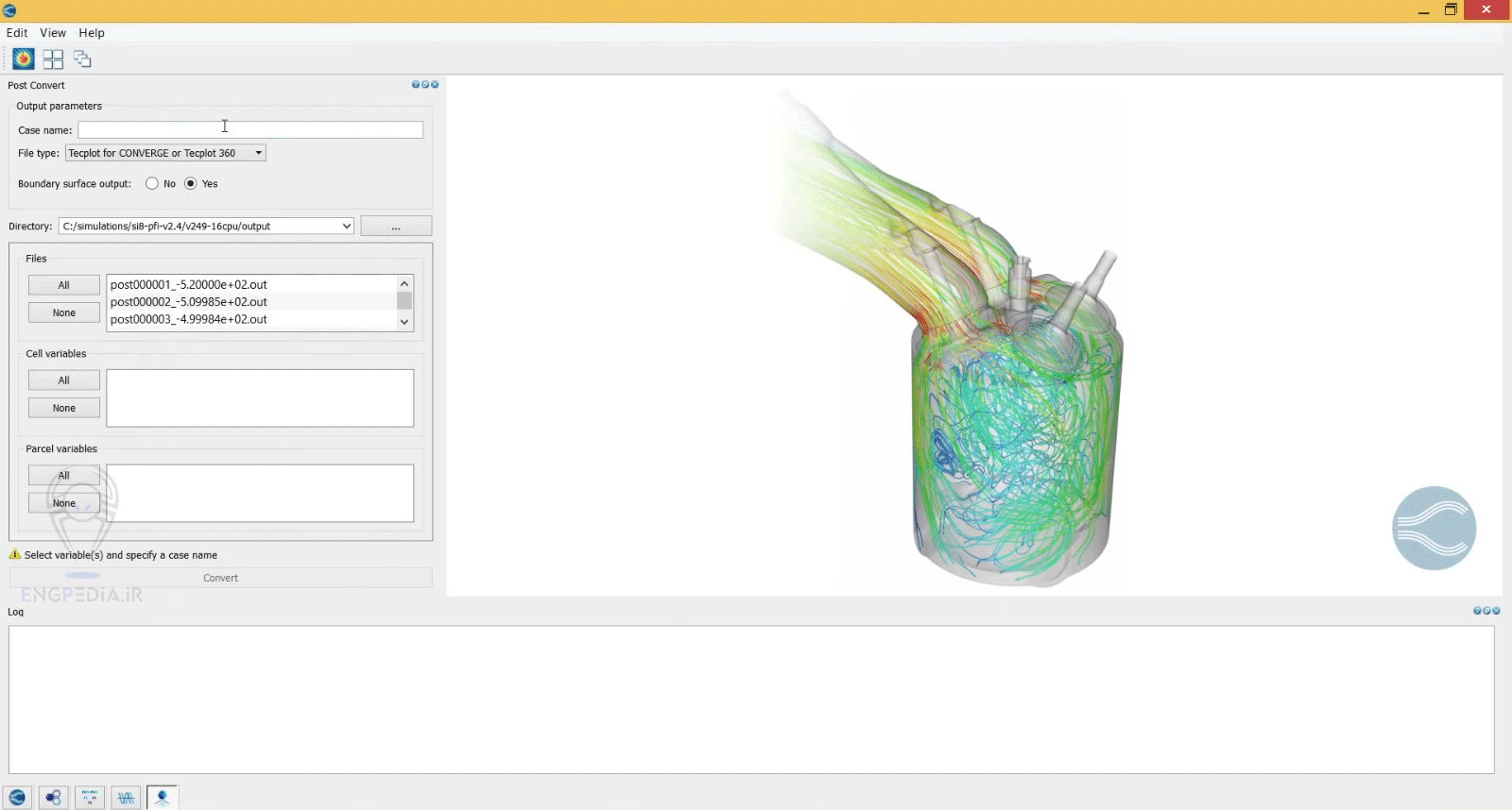 Working with CONVERGE Studio 5.1.1 full activated