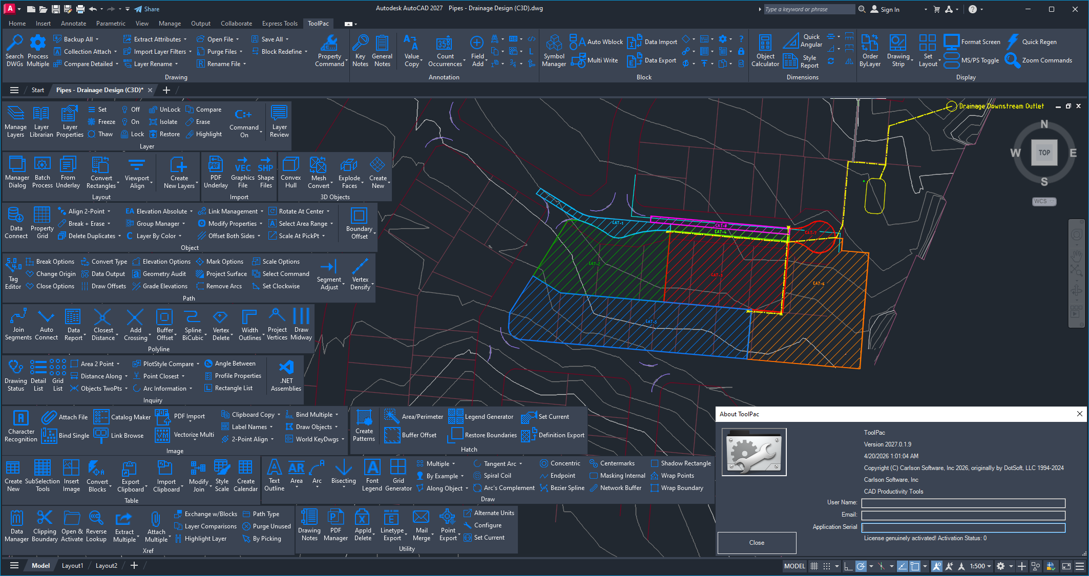 Working with Carlson ToolPac 27.0.1.9 full license
