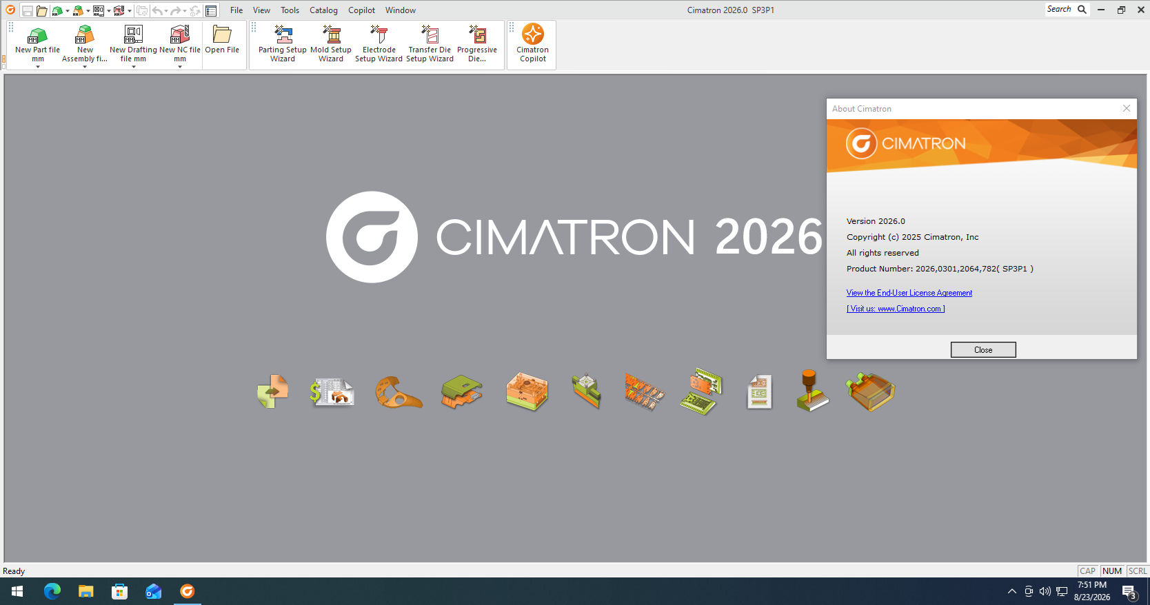 Working with Cimatron 2026.0 SP3P1 full license
