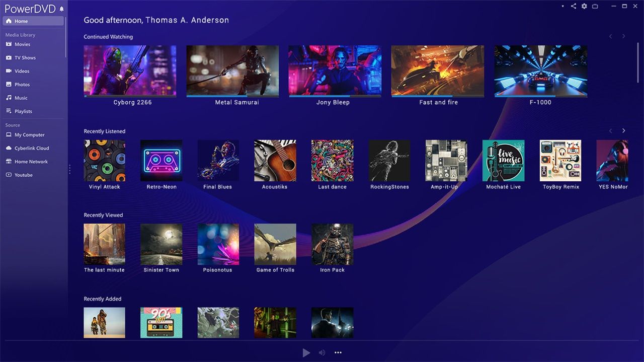 Working with CyberLink PowerDVD Ultra 2026 v24.0.1922.62 full