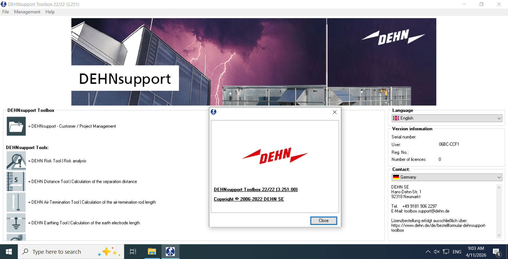 Download DEHNsupport Toolbox 3.251.00 full license