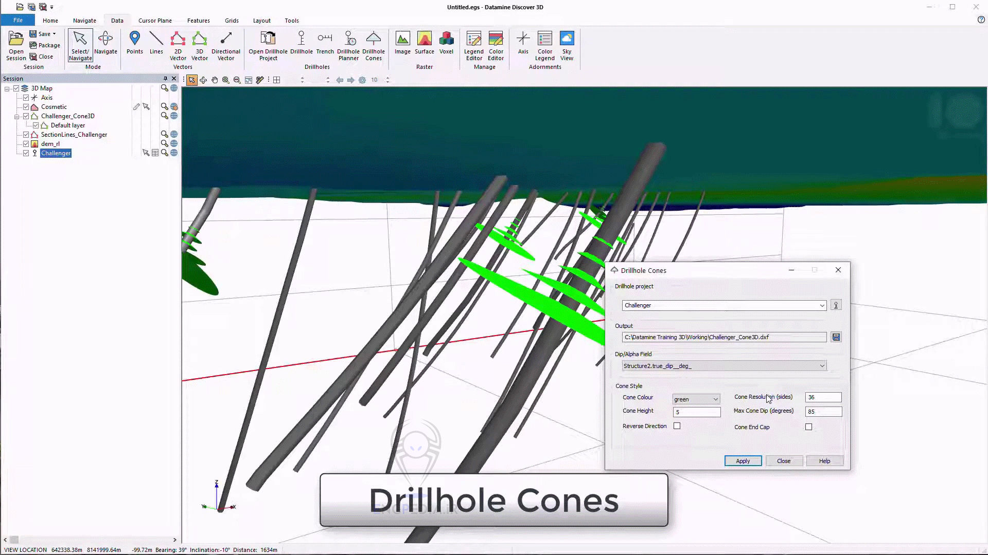 Working with Datamine Discover 2024 full license
