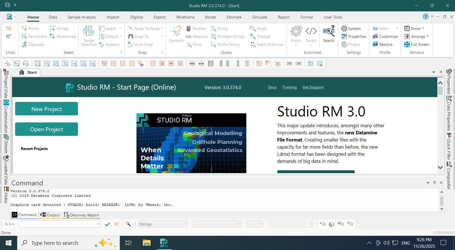 Working with Datamine Studio RM 3.0.374.0 full license Working with Datamine Studio RM 3.0.374.0 full license