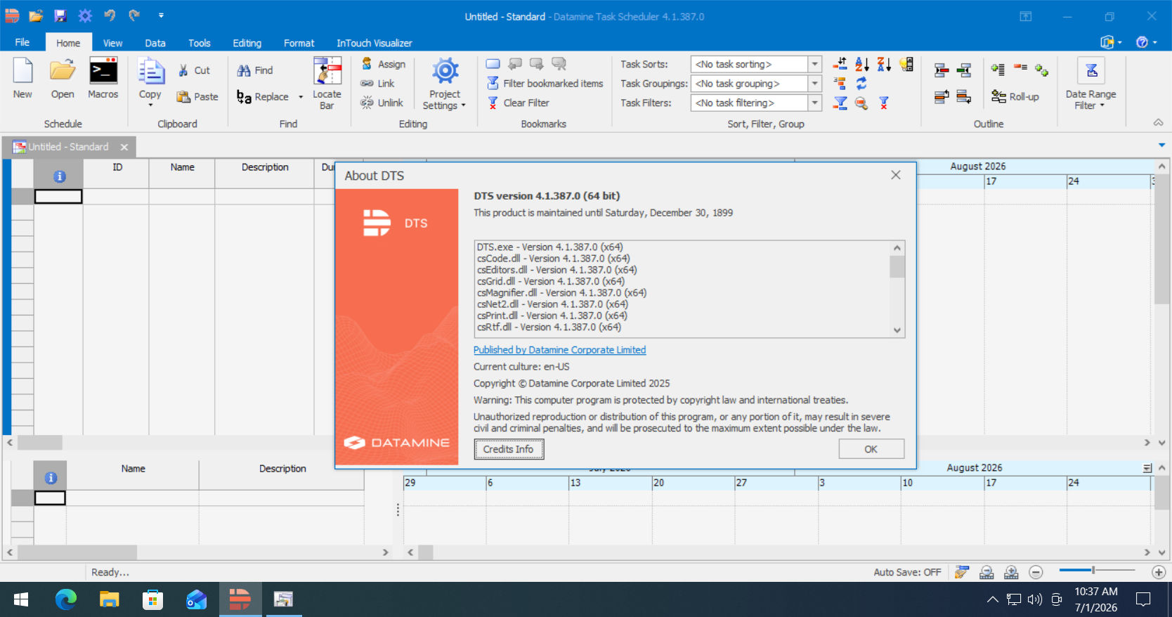 Download Datamine Task Scheduler 4.1.387.0 x64 full license