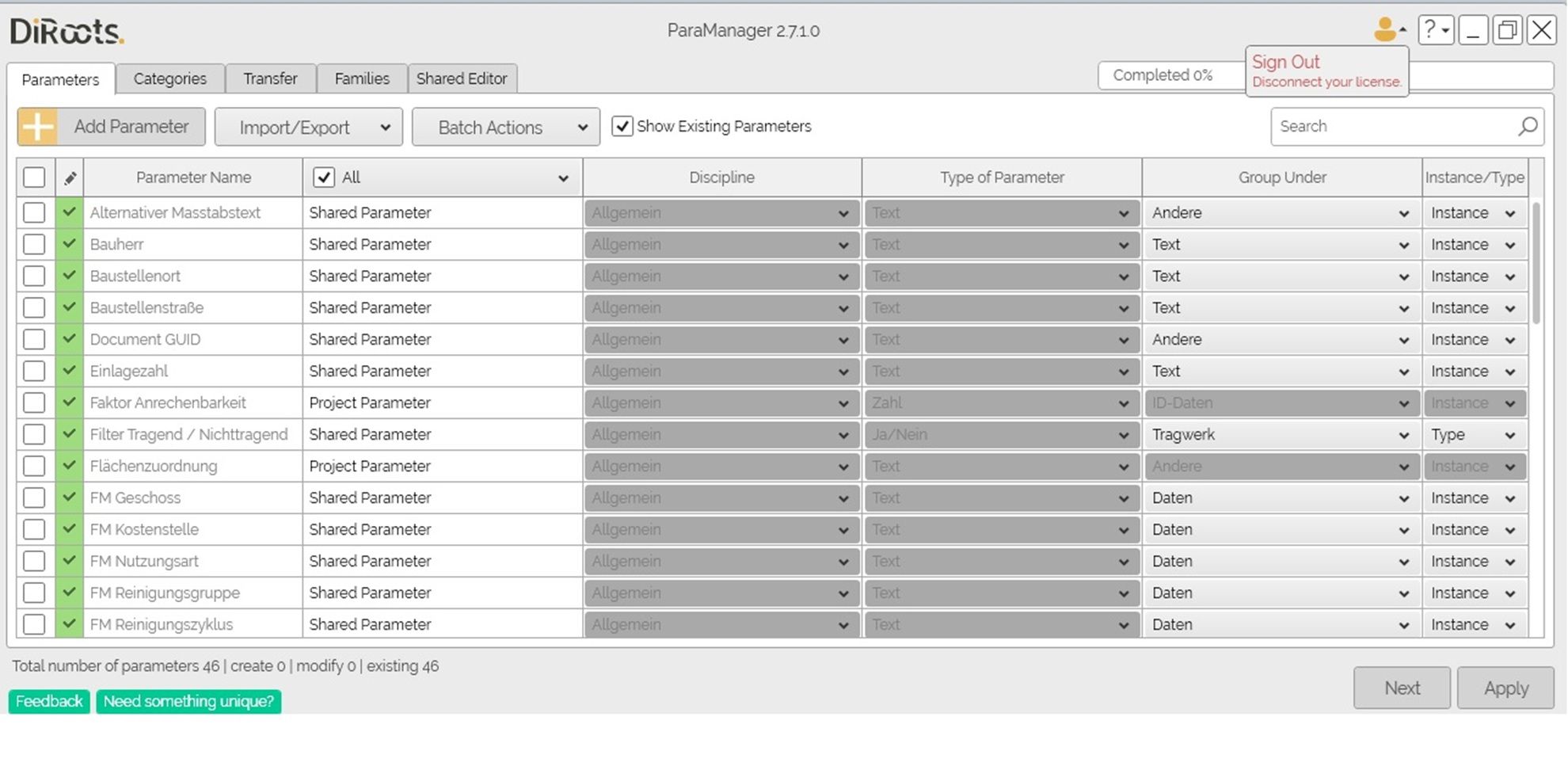 Working with DiRootsOne 2.7.1.0 full license