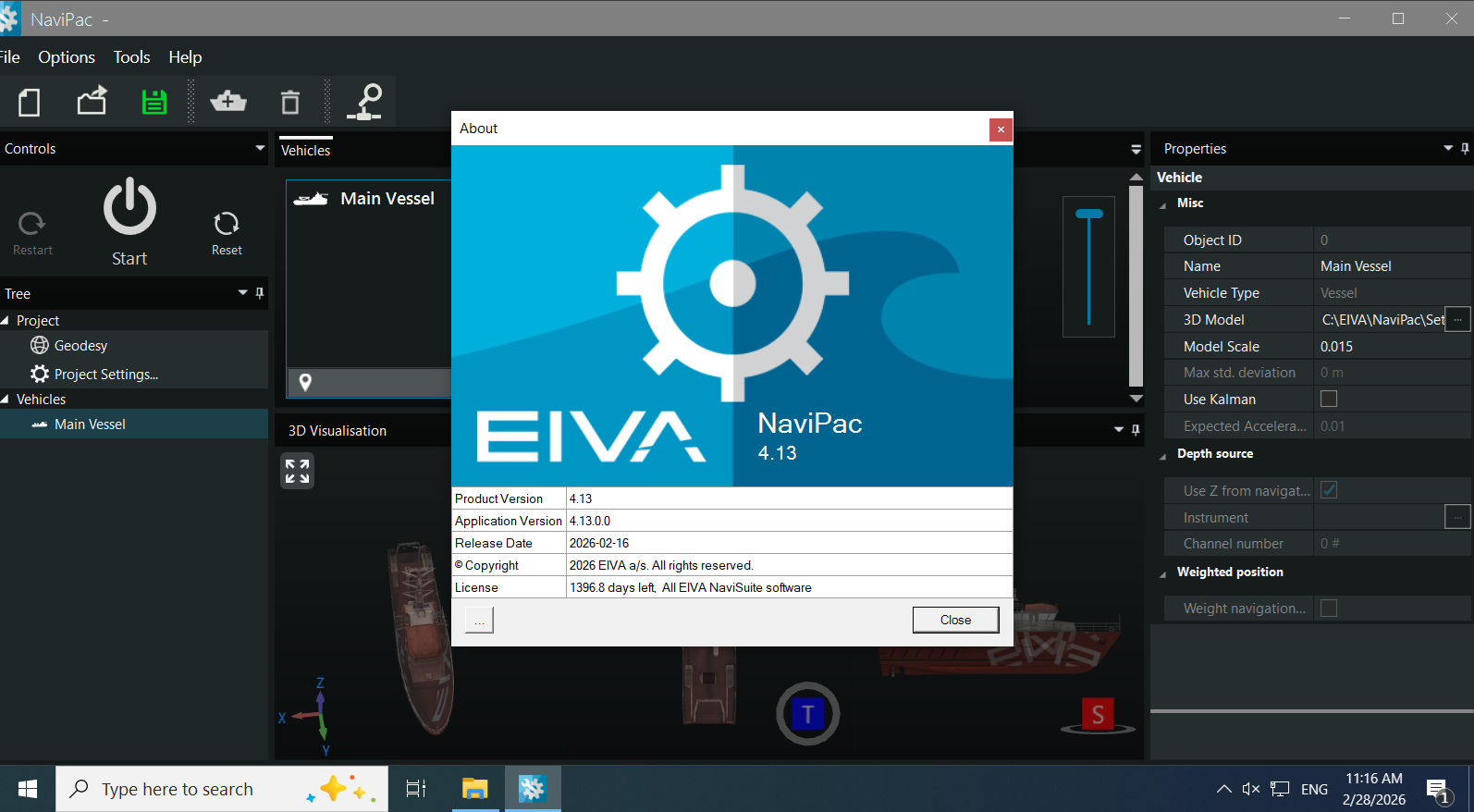 Download EIVA NaviPac 4.13 x64 full license forever