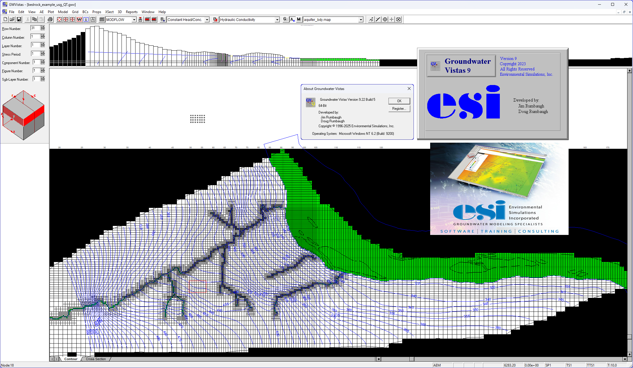 Working with ESI Groundwater Vistas Premium 9.22 build 5 full license
