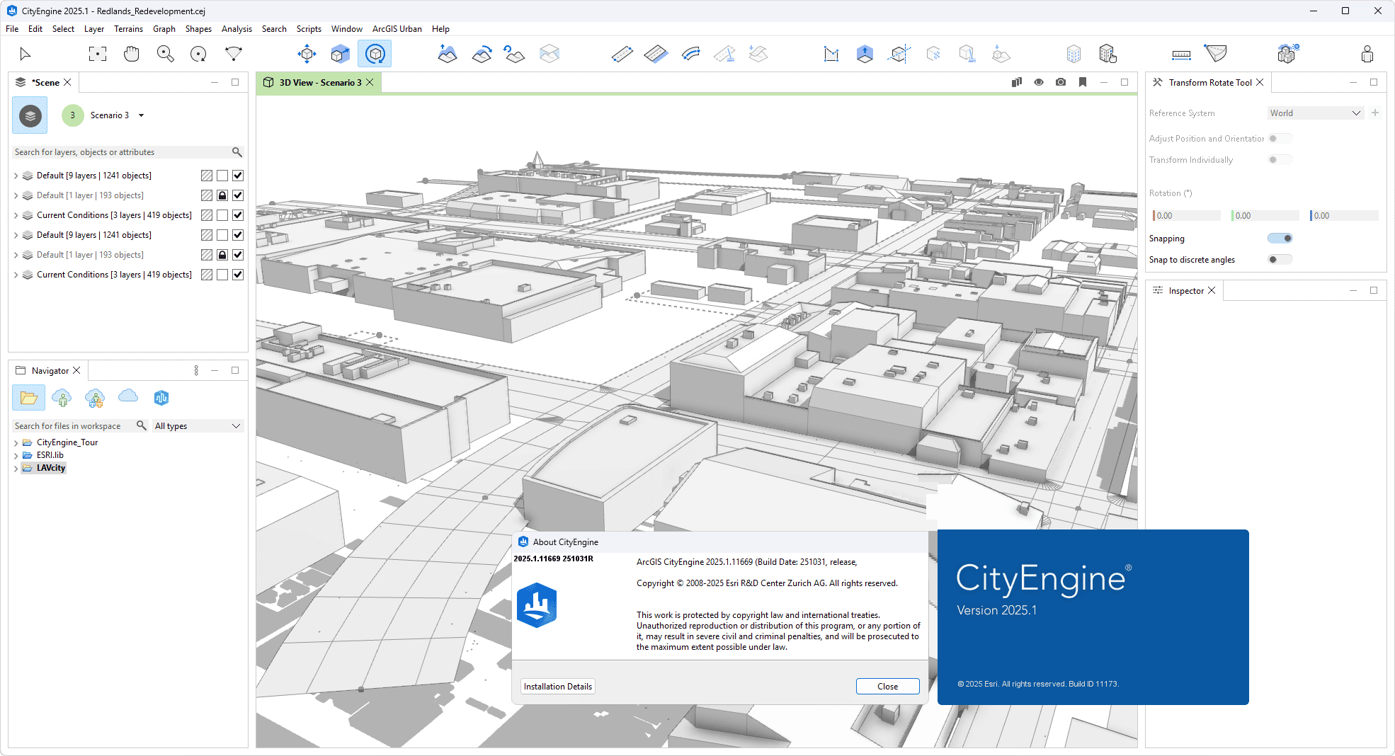 Working with ESRI CityEngine 2025.1.11669 full license Working with ESRI CityEngine 2025.1.11669 full license