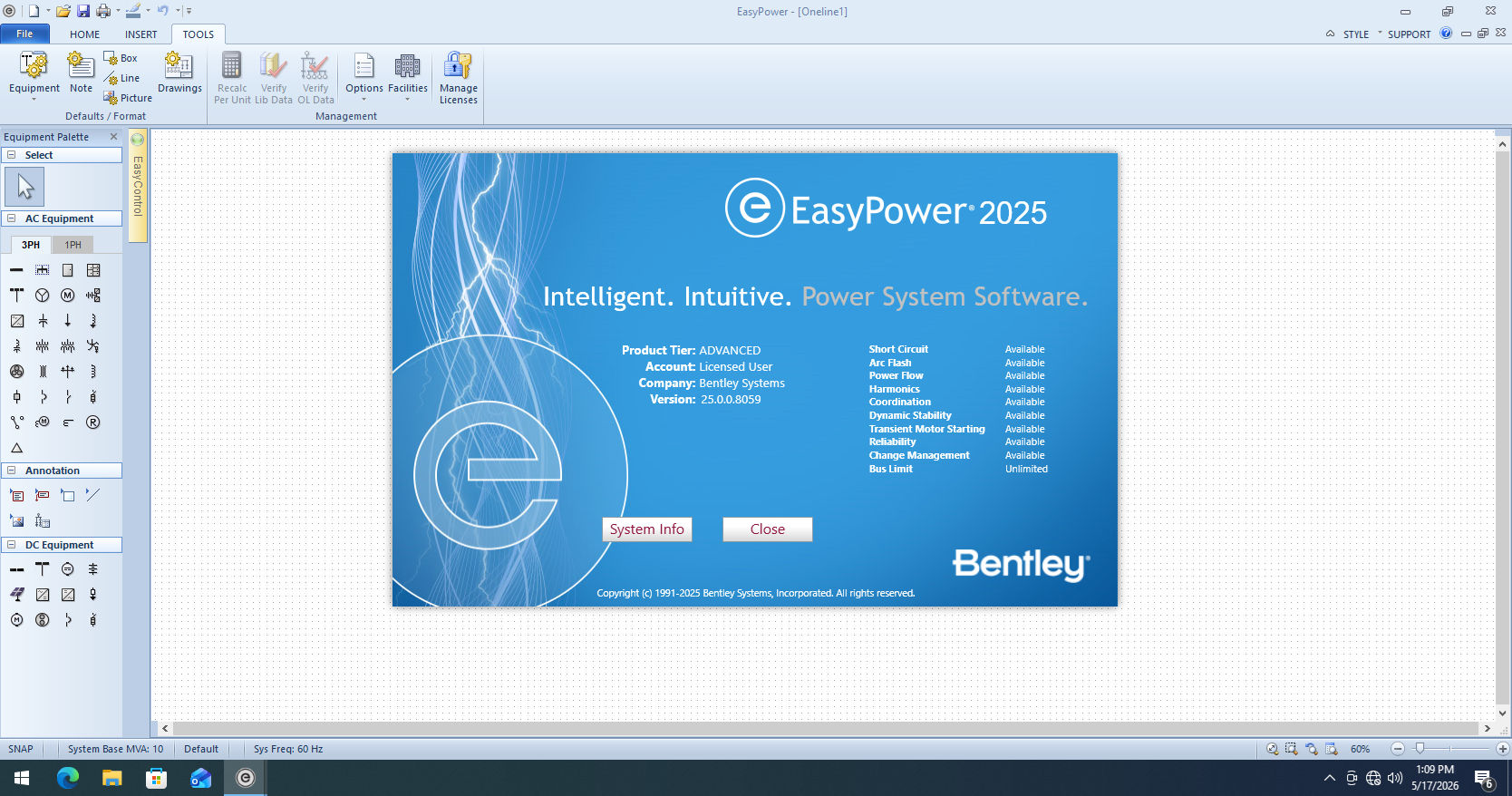 Download Bentley EasyPower 2025 v25.00.00.8059 win64 full