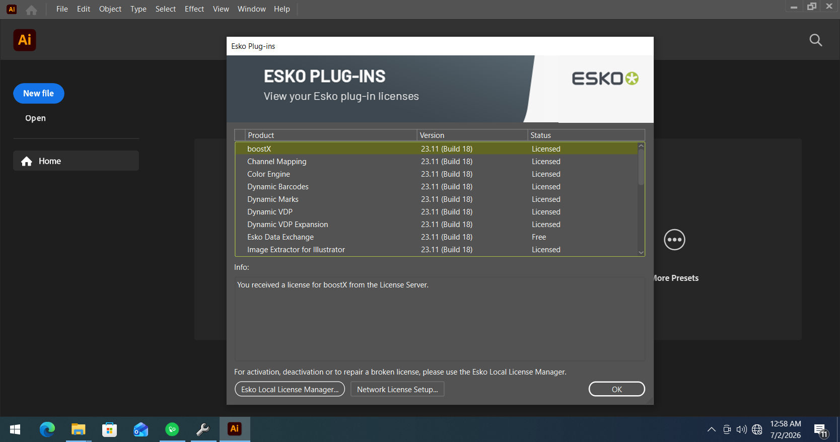 Download Esko DeskPack 23.11 for Illustrator 2024 x64 full Download Esko DeskPack 23.11 for Illustrator 2024 x64 full