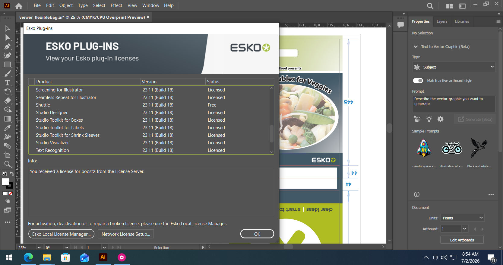 Working with Esko Studio 23.11 full license