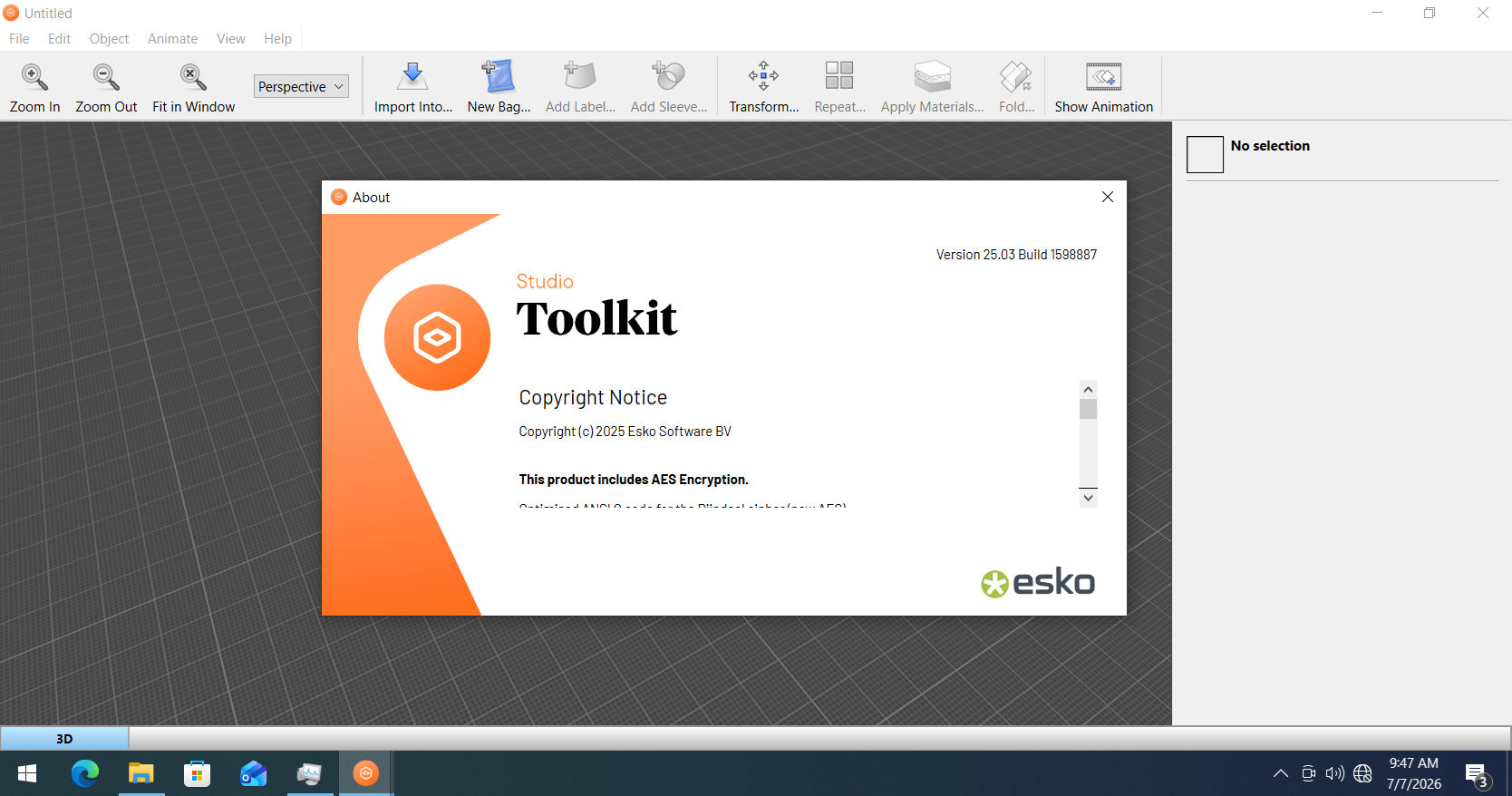 Working with Esko Studio Toolkit 25.03 full license