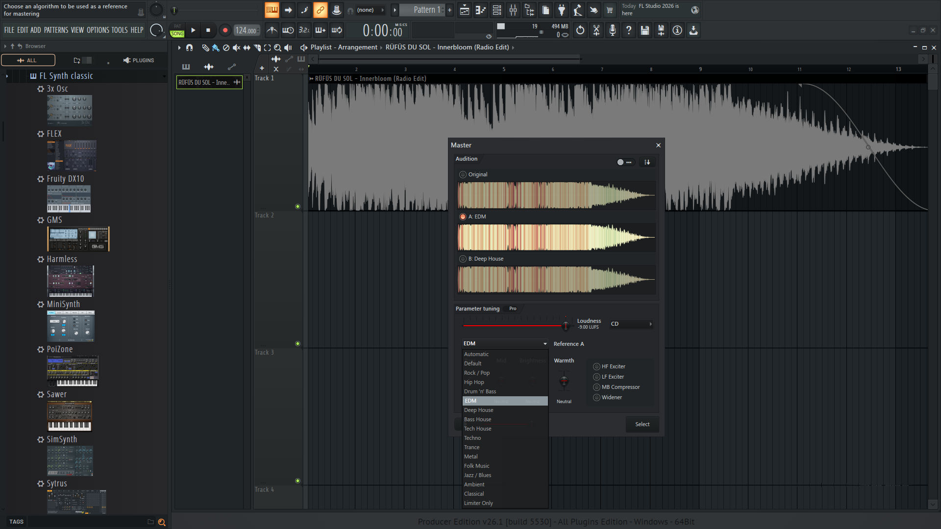 Working with FL Studio Producer Edition 26.1.4 Build 5589 full