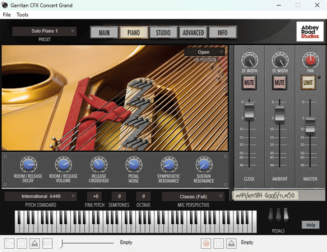Working with Garritan CFX Concert Grand 1.0.1.0 full