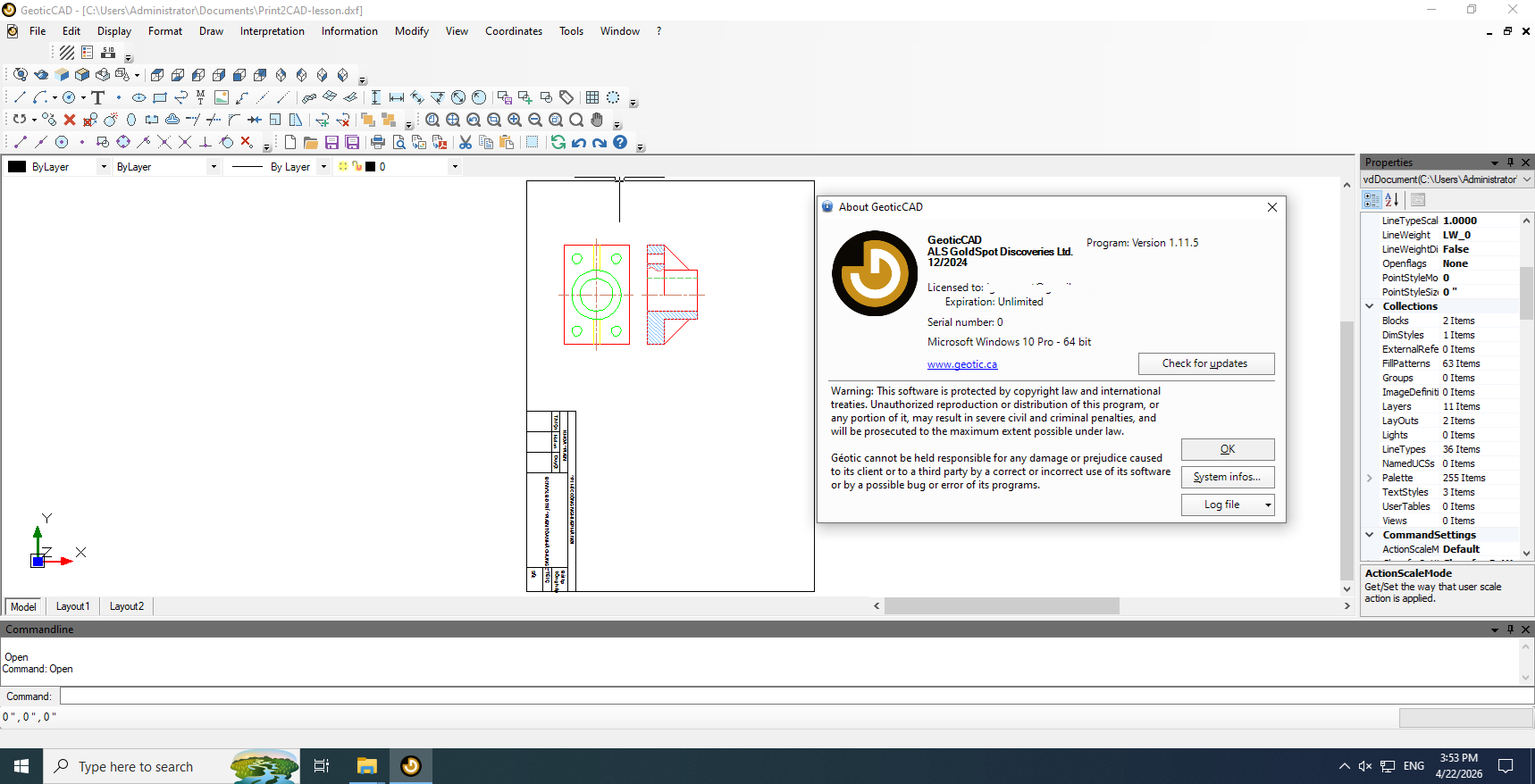 Download GeoticCAD 1.11.5 full license 100% working