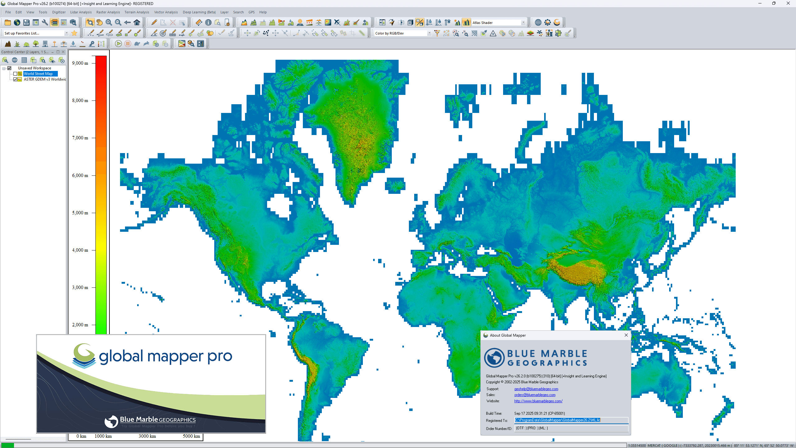 Working with Global Mapper Pro 26.2.0.100725 full activated