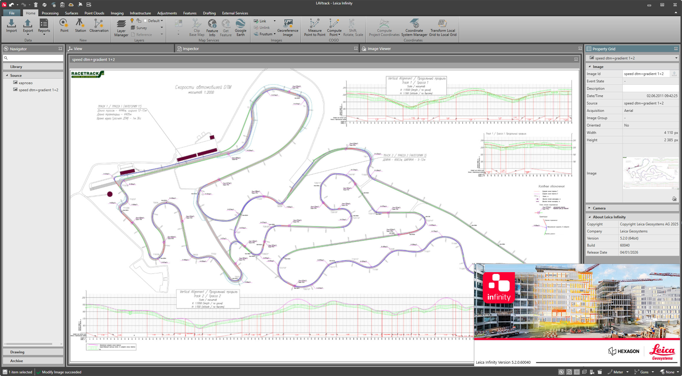 Working with Leica Infinity 5.2.0.60040 full license
