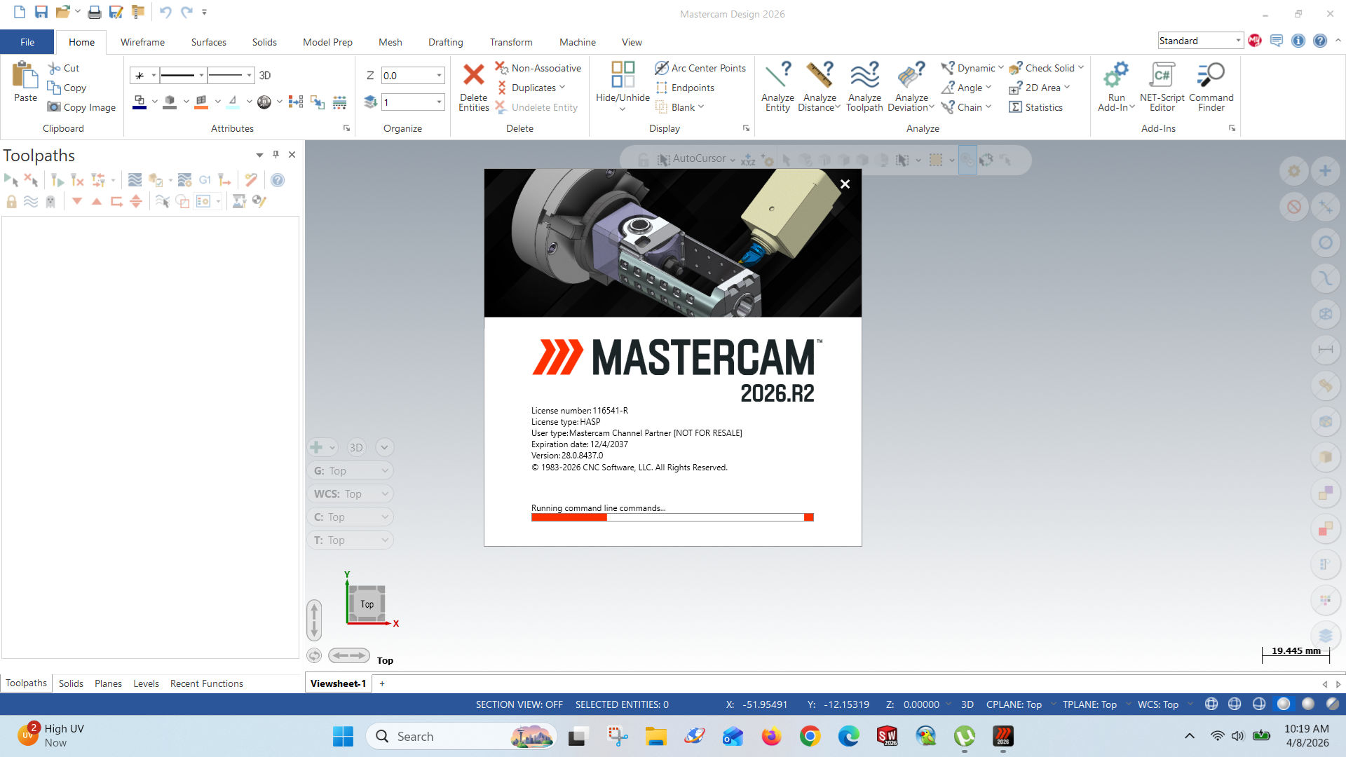Working with Mastercam 2026 R2 v28.0.8437.0 full license