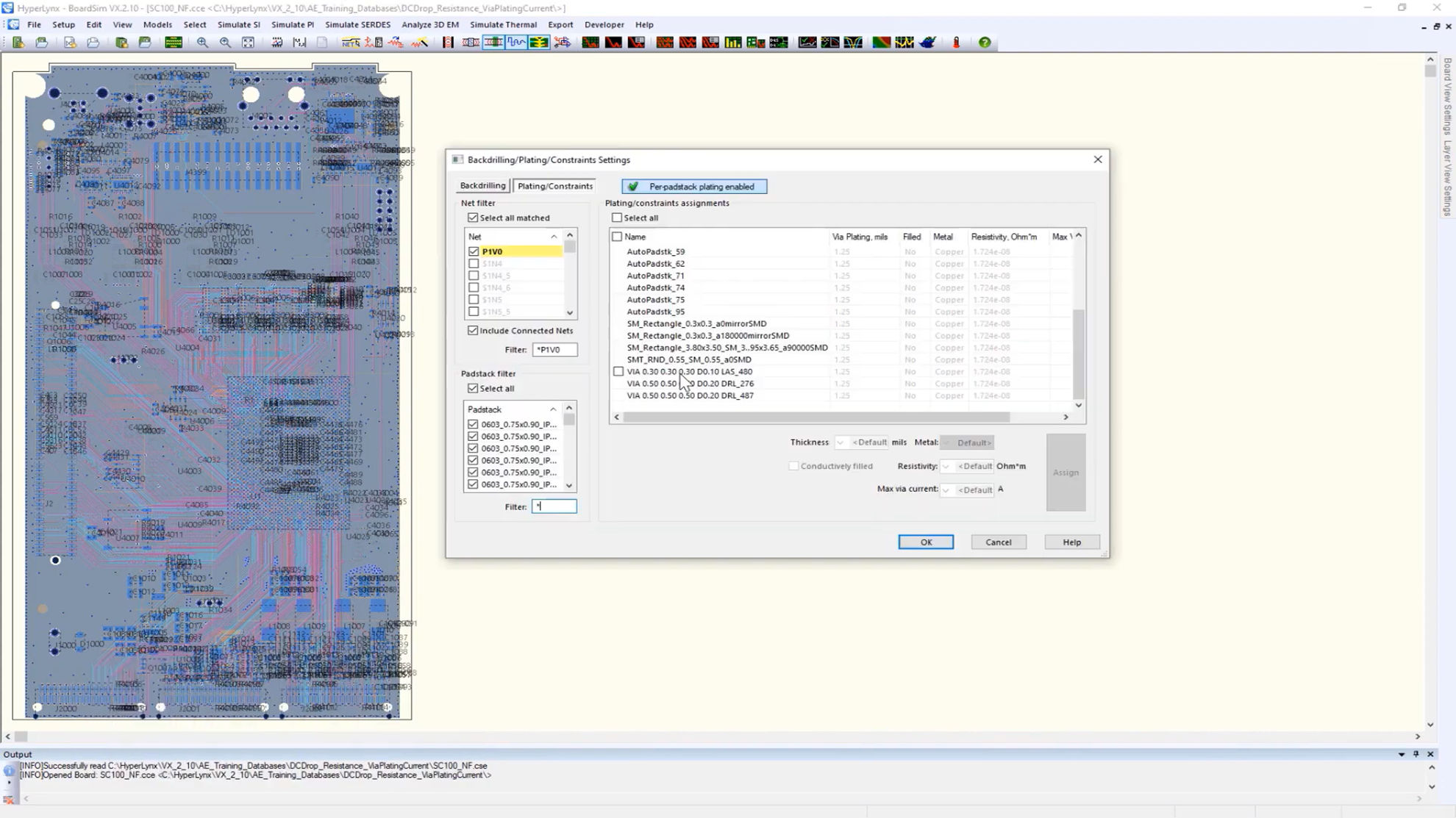Working with Mentor Graphics HyperLynx VX 2.10 full license