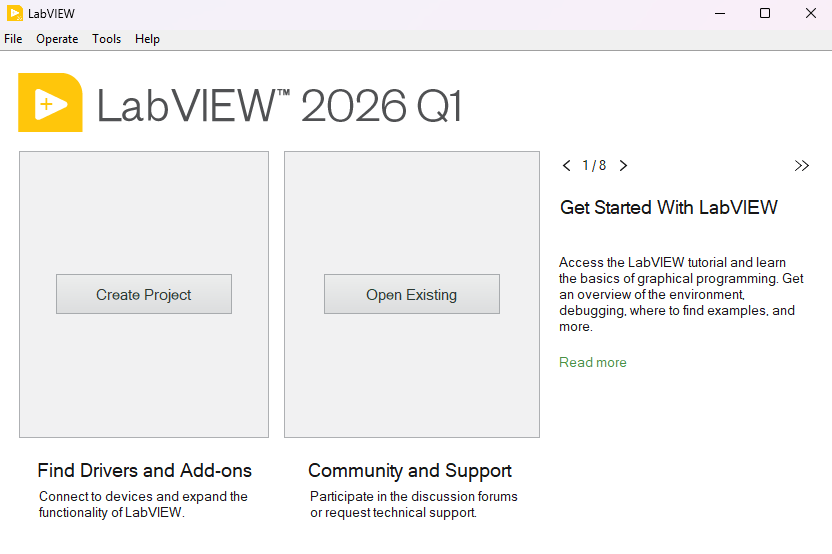 Working with NI LabVIEW 2026 Q1 v26.1f0 full