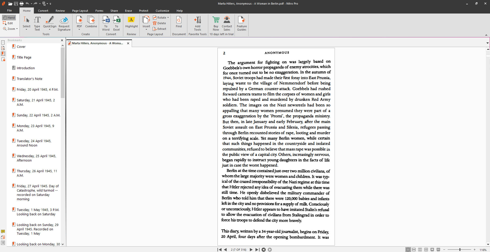 Download Nitro PDF Pro 26.0.8.0 x64 full license forever