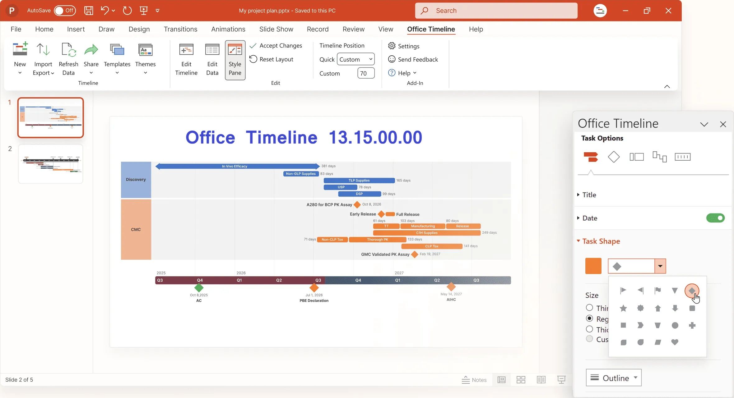 Working with Office Timeline 13.15.00.00 full license Working with Office Timeline 13.15.00.00 full license