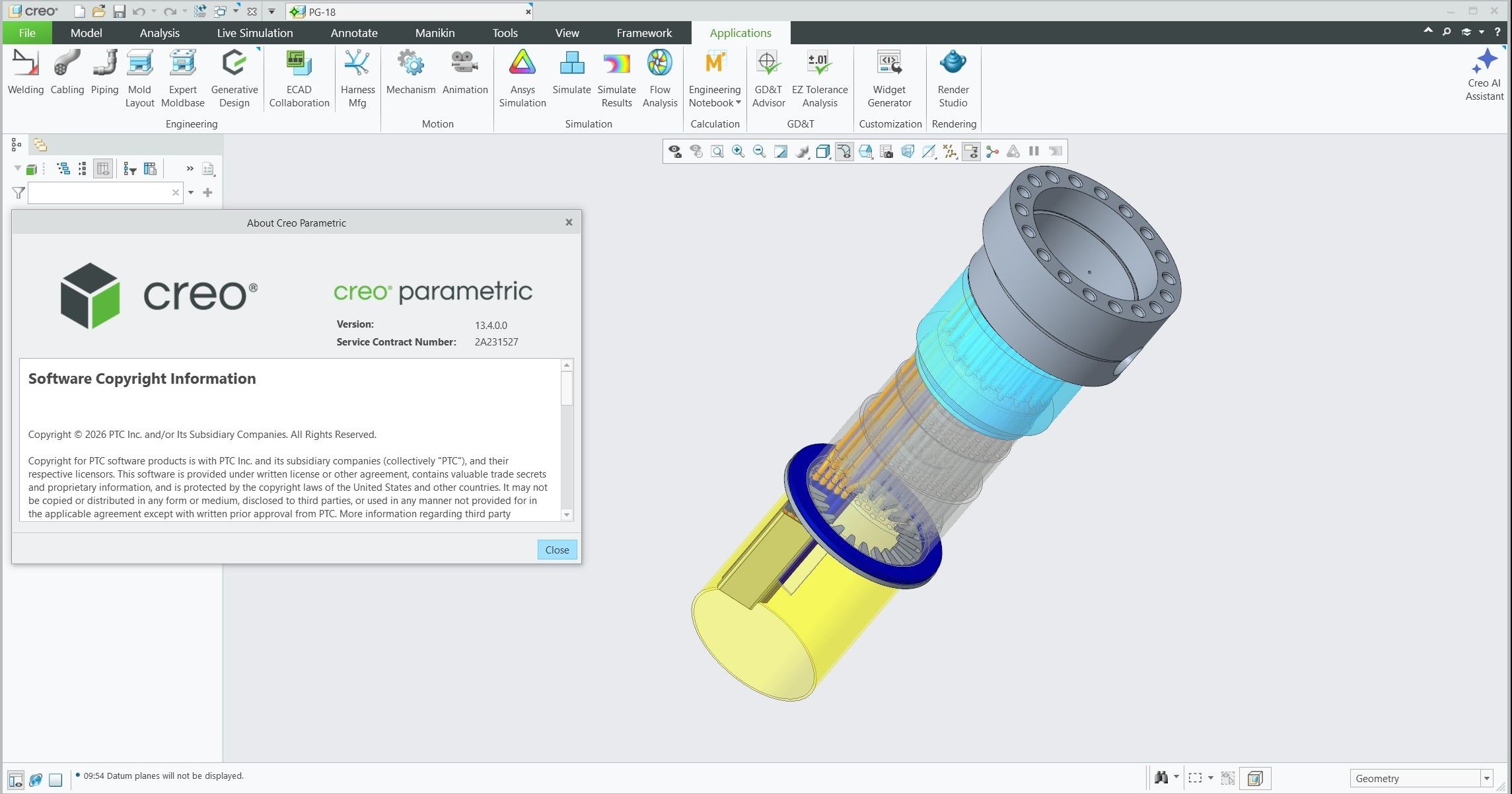Download PTC Creo 13.4.0.0 + HelpCenter Win64 full license